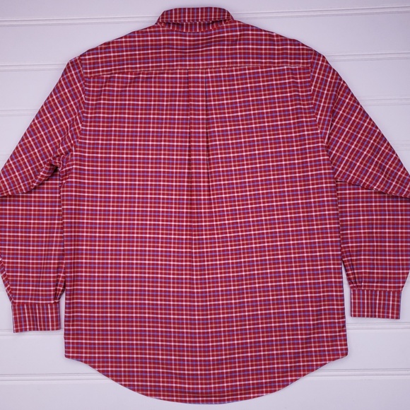 Brooks Brothers Large Shirt Logo Multicolor Checke - Picture 3 of 8